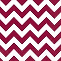 Amscan Chevron Lunch Napkins, 6.5 x 6.5, Berry, 8/Pack, 16 Per Pack (511492.27)