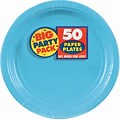 Amscan 7 Caribbean Big Party Pack Round Paper Plates, 6/Pack, 50 Per Pack (640013.54)