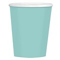Amscan 12oz Robins Egg Blue Paper Coffee Cup, 4/Pack, 40 Per Pack (689100.121)