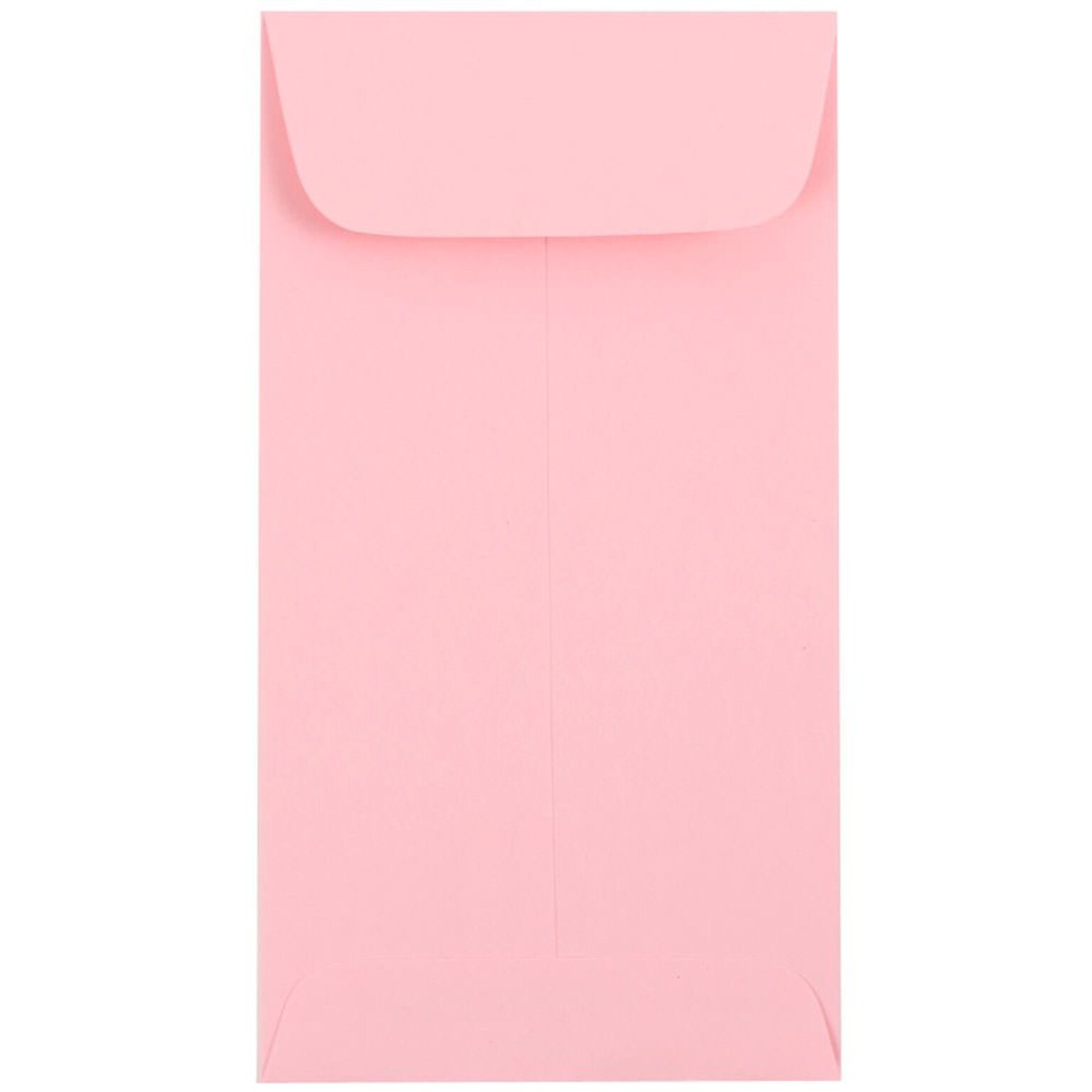 JAM Paper #7 Coin Business Envelopes, 3.5 x 6.5, Baby Pink, Bulk 1000/Carton (1526773C)