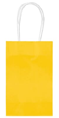 Amscan Cub Bags Value Pack, Sunshine Yellow, 10 Bags/Pack, 4 Packs/Box (162500.09)