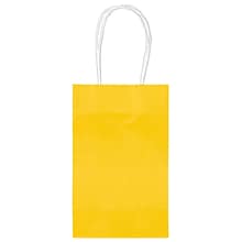 Amscan Cub Bags Value Pack, Sunshine Yellow, 10 Bags/Pack, 4 Packs/Box (162500.09)