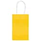 Amscan Cub Bags Value Pack, Sunshine Yellow, 4 Bags/Pack (162500.09)