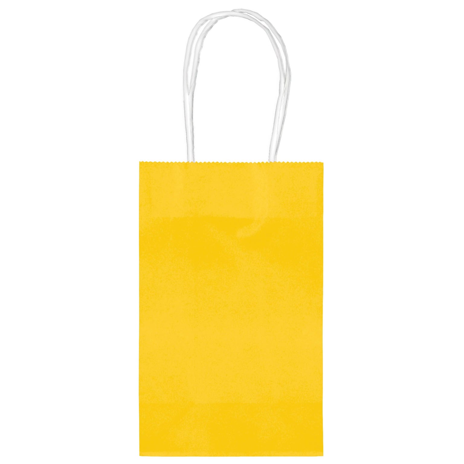 Amscan Cub Bags Value Pack, 4/Pack, Sunshine Yellow (162500.09)