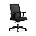 HON HONIT102WP40 Ignition Mesh Low-Back Office/Computer Chair, Adjustable Arms, Black Fabric