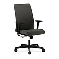 HON HONIW102AHUAI10 Ignition Onyx Fabric Mid-Back Office/Computer Chair Adjustable Arms,
