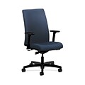HON Ignition HONIW114UR96 Fabric Mid-Back Office/Computer Chair, Adjustable Arms, Ocean
