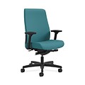 HON HONLWU2ACU96 Endorse Collection Fabric-Upholster Mid-Back Office/PC Chair, Adj. Arms, Glacier