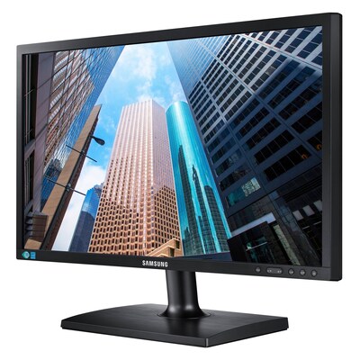 Samsung 200 LS24E20KBLV/GO 23.6 LCD Monitor, Black