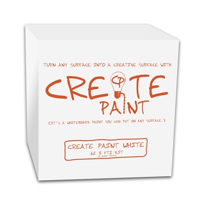 Create Paint 1qt White Dry Erase Paint (CPW-1Q)