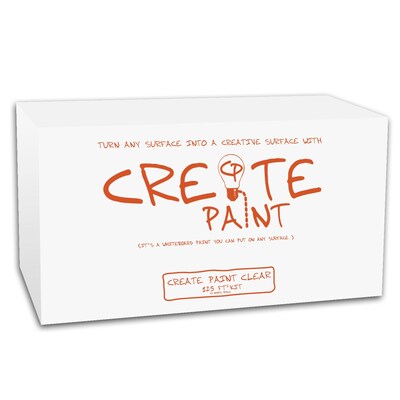 Create Paint 2qt Clear Dry Erase Paint (CPC-2Q)