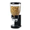 Honey Can Do Dry Food Dispenser, Single Control, Black/Chrome (KCH-06114)