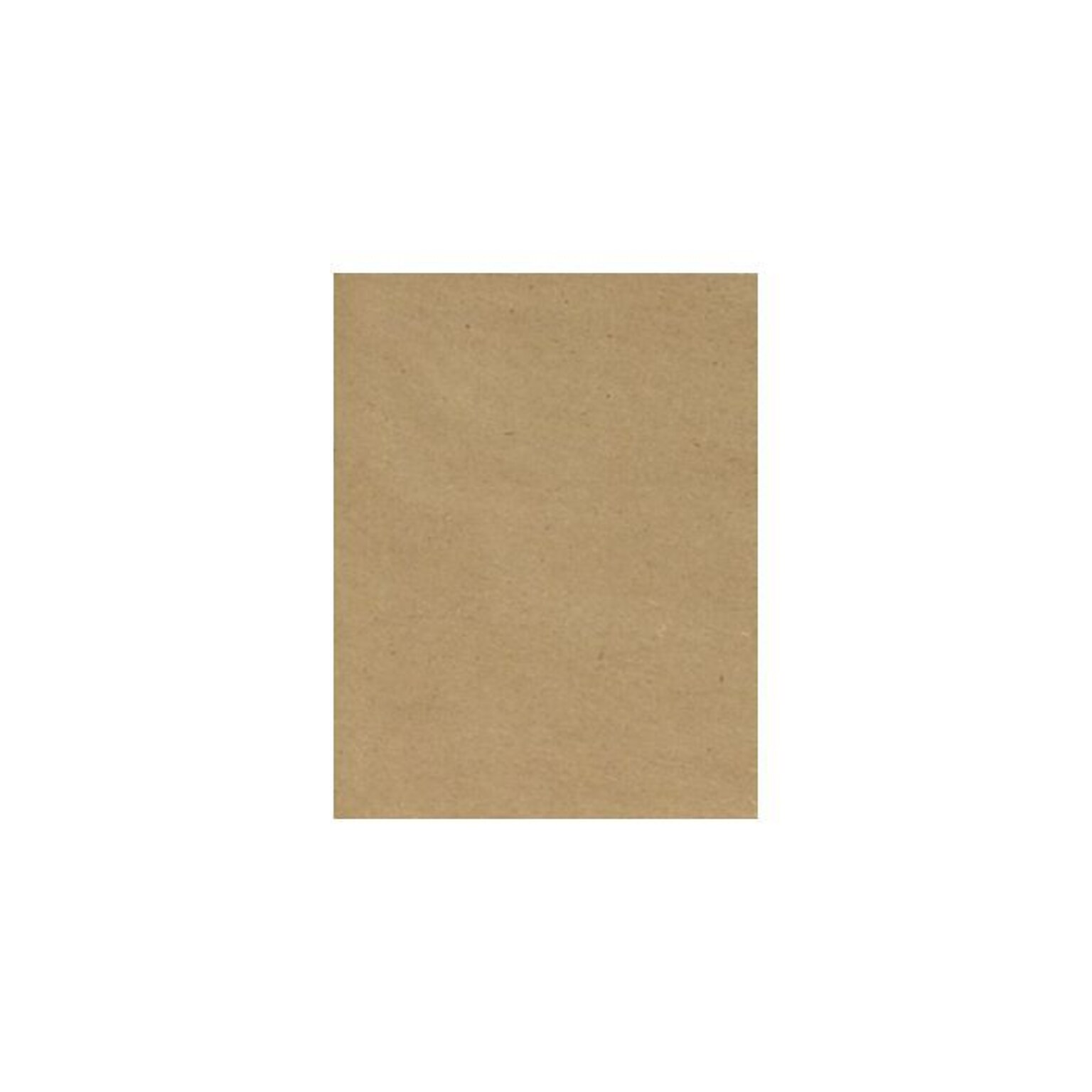 LUX® 8 1/2 x 11 Cardstock, 18pt, Grocery Bag Brown, 50/PK (81211-C-18GB-50)