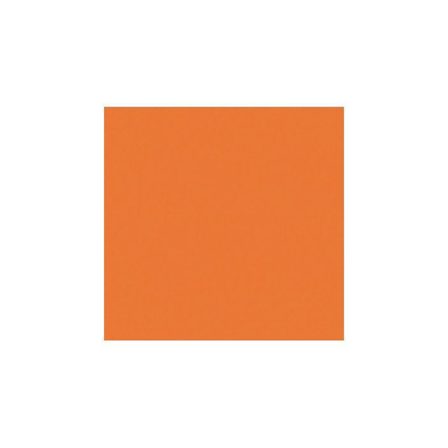 LUX® 12 x 12 Cardstock, Mandarin Orange, 50/PK (1212-C-11-50)