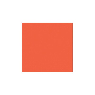 LUX® Cardstock, 12 x 12, Tangerine Orange, 50 Sheets (1212-C-112-50)