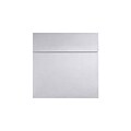 LUX 9 x 9 Square Envelopes 50/Box) 50/Box, Silver Metallic (8585-06-50)