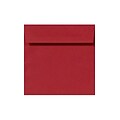LUX® Square Envelopes with Peel and Press, 7 x 7, Ruby Red, 1,000 Envelopes (LUX-8545-18-1M)