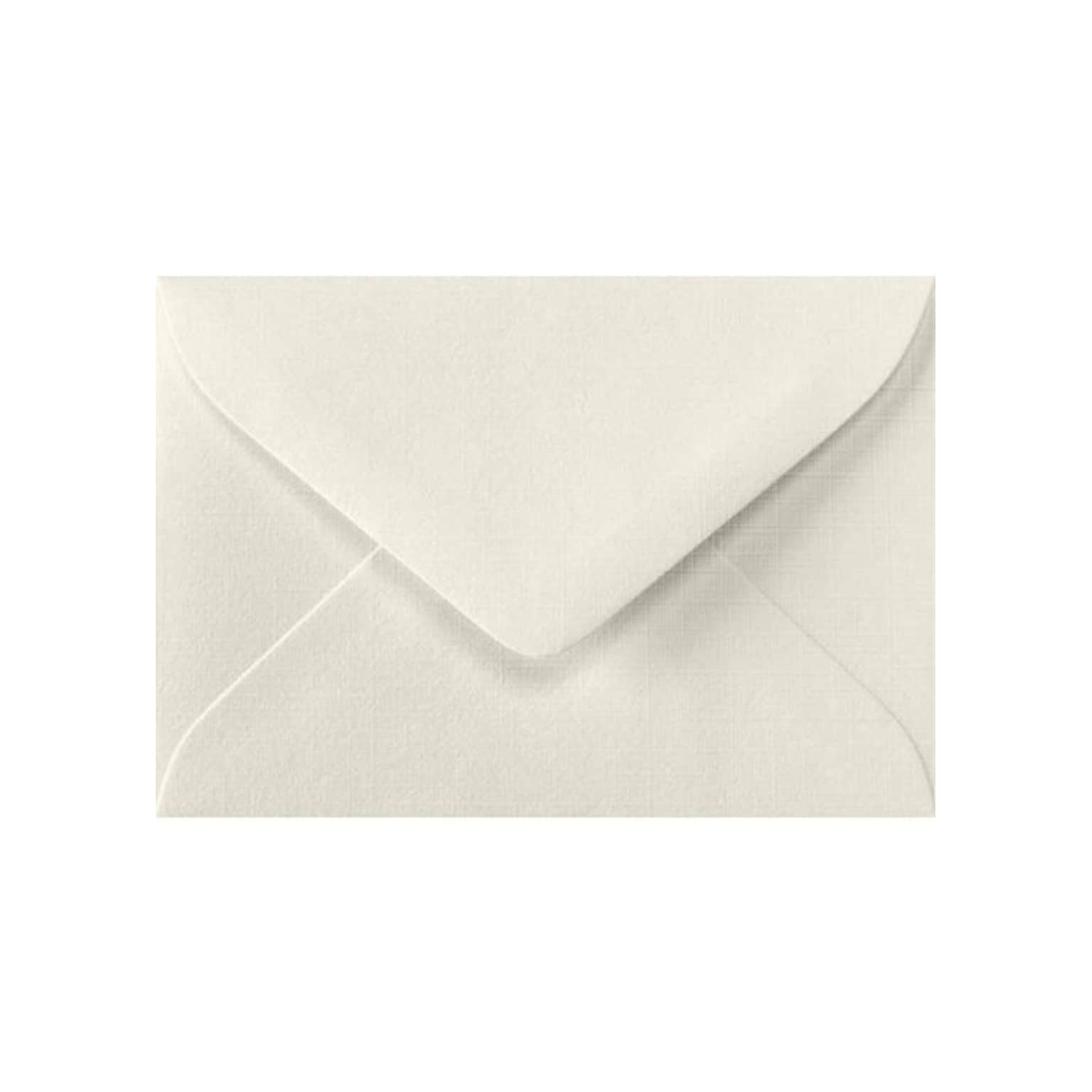 LUX #17 Mini Envelopes (2 11/16 x 3 11/16) 50/Box, Natural Linen (LEVC-NLI-50)