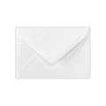 LUX Moistenable Glue #17 Invitation Envelope, 2 11/16 x 3 11/16, White, 50/Box (LEVC-WLI-50)