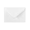LUX Moistenable Glue #17 Invitation Envelope, 2 11/16 x 3 11/16, White, 50/Box (LEVC-WLI-50)