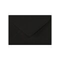 LUX #17 Mini Envelopes (2 11/16 x 3 11/16) 500/Box, Black Linen (LEVC-BLI-500)