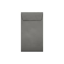 LUX® #5 1/2 Coin Envelopes with Peel and Stick; 3 1/8H x 5 1/2W, Smoke Gray, 250Pk (512CO-22-250)