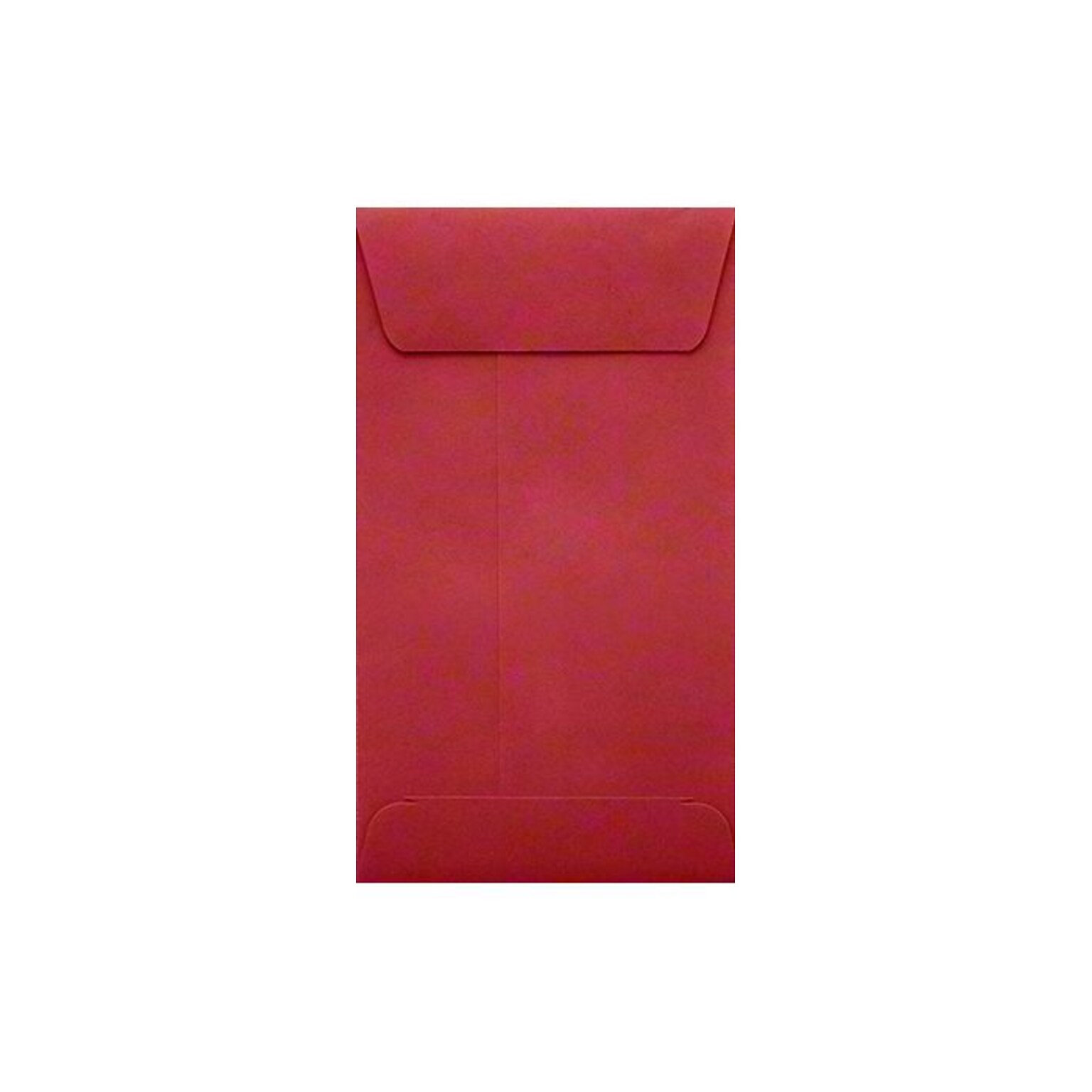 LUX Self Seal #5 1/2 Coin Envelopes, 3 1/8 x 5 1/2, Ruby Red, 50/Box (LUX-512CO-18-50)