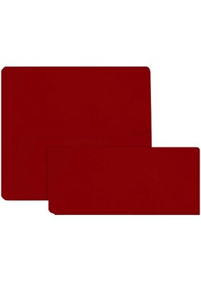 LUX Airline Ticket (3 7/8 x 8 3/8) 250/Box, Ruby Red (AIR378-18-250)