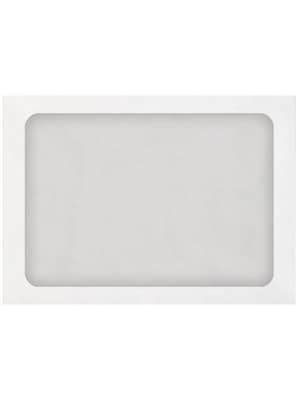 LUX Self Seal A7 Window Envelope, 5 1/4 x 7 1/4, White, 50/Box (A7FFW-28W-50)