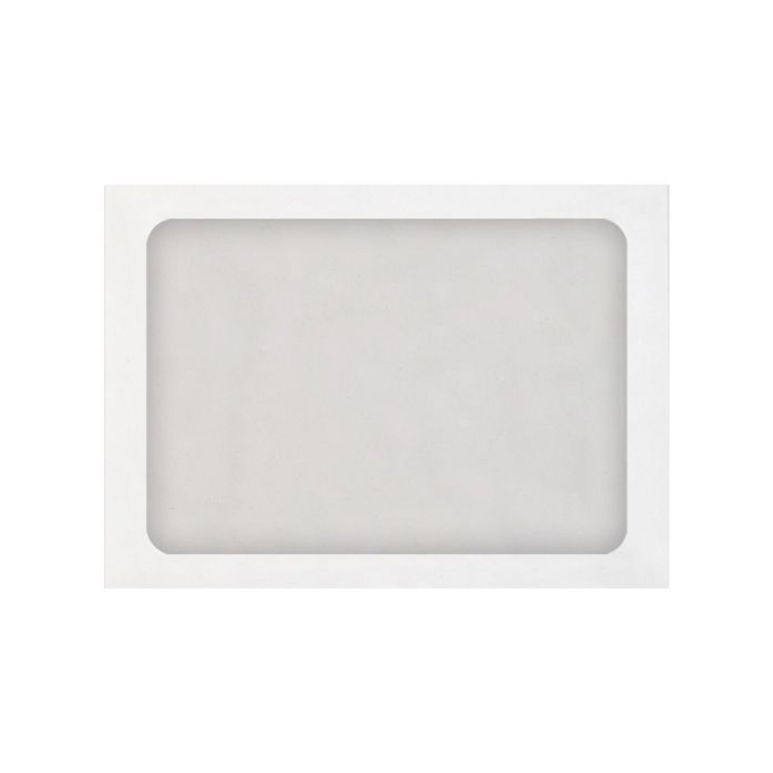 LUX Self Seal A7 Window Envelope, 5 1/4 x 7 1/4, White, 50/Box (A7FFW-28W-50)