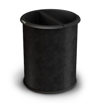Commercial Zone Products® Precision Series® InnRoom Recycler Container, Black Vinyl Wrap (780946)