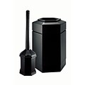 Commercial Zone Products® Smokers Outpost® Site Saver/30gal Hex Combo Pack, Black (715201)