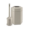 Commercial Zone Products® Smokers Outpost® Site Saver 30-Gallon Hex Combo Pack, Beige (715202)