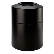 Commercial Zone Products® PolyTec Series 45gal Round Trash Can, Black (730101)