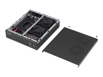 Shuttle DH170 XPC Slim PC with Intel  Skylake Platform; No CPU, Black