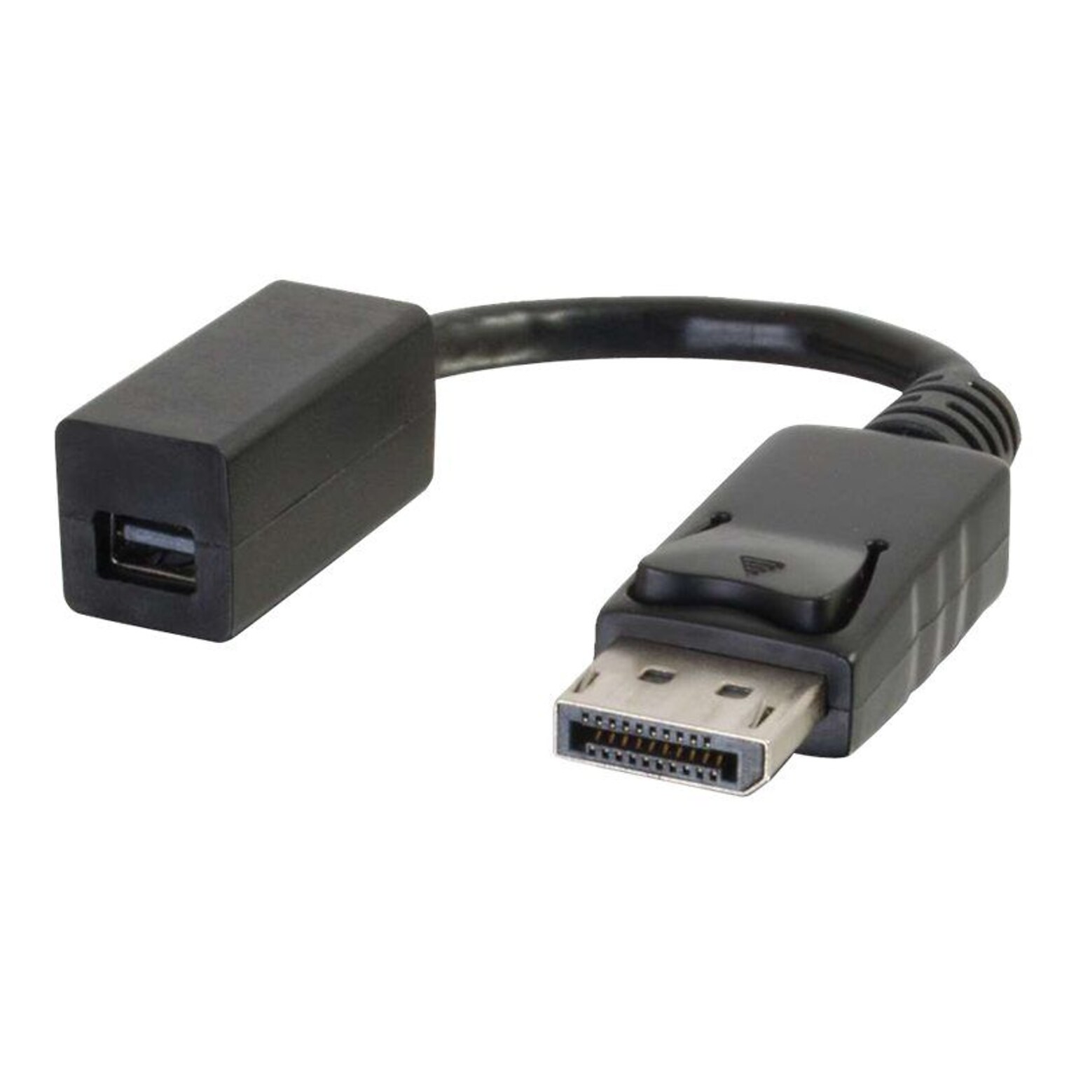 C2G DisplayPort Male To Mini Displayport Female Adapter, Black
