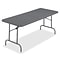 Iceberg IndestrucTable TOO Bifold Table, Rectangle Top, 60Table Top L x 30Table Top W x 2Table To
