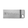 Verbatim ® Metal Executive 32GB USB 2.0 Flash Drive; Silver (98749)