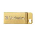 Verbatim ® Metal Executive 32GB USB 3.0 Flash Drive; Gold (99105)