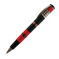Delta Momo 30th Limited Edition Rollerball Pen, Red Carbon Black Rhodium Finish (DM85054)