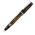 Delta SeaWood Rollerball Pen, Dark Iroko Wood, Dark Horn-Color Resin (DS94002)