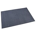 Crown® Rely-On Olefin Wiper Mat, Charcoal, 4 X 6
