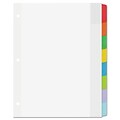 Avery Dividers With Movable Tabs, 8-Tab, Multicolor Tabs, 11 x 8 1/2