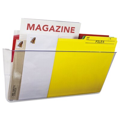 Storex Snap & Stack Wall File, Legal Size, Clear (70207U01C)