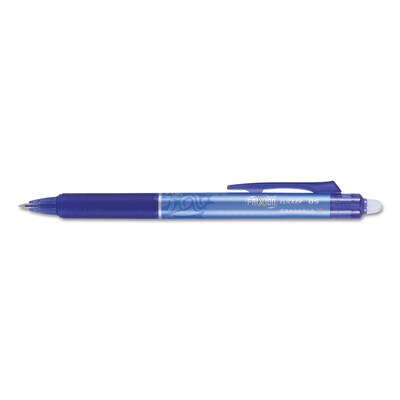 Pilot Frixion Clicker Erasable Gel Ink Retractable Pen, Extra Fine Point, Blue Ink, Dozen (32521)