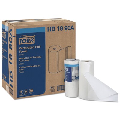Tork® Perforated Kitchen Paper Towel Roll, 2-Ply, 84 Sheets/Roll, 30/Carton
