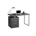 Monarch Specialties Computer Desk 48L Left or Right Facing in Grey ( I 7426 )