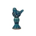 Urban Trends Ceramic Figurine; 7.5L x 5.25W x 12.25H, Blue (10848)