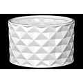 Urban Trends Ceramic Pot; 7.75L x 7.75W x 5H, White (14003)