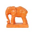 Urban Trends Ceramic Figurine; 10 x 5 x 9.5, Orange (22034)